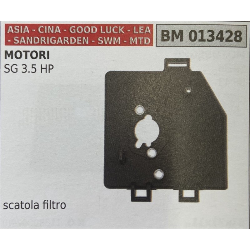 BRUMAR FILTRO ASIA  CINA  GOOD LUCK  LEA  SANDRIGARDEN  SWM  MTD  MOTORI SG 35 HP  scatola filtro RO