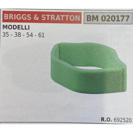 BRUMAR FILTRO BRIGGS & STRATTON  MODELLI 35  38  54  61  RO 692520