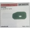 BRUMAR FILTRO BRIGGS & STRATTON  MOTORI 3  35 HP (1° serie)  145x92x38 RO 270251