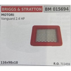 BRUMAR FILTRO BRIGGS & STRATTON  MOTORI Vanguard 24 HP  116x98x18 RO 711459