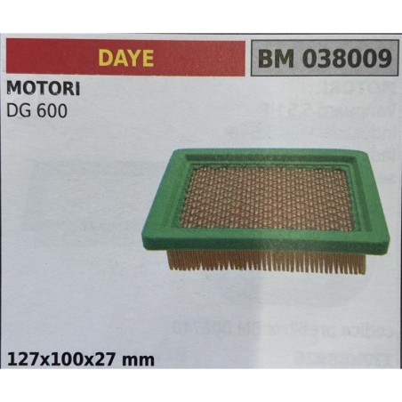 BRUMAR FILTRO DAYE  MOTORI DG 600  127x100x27 mm RO