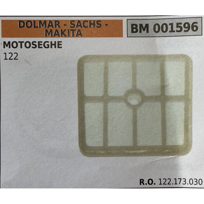 BRUMAR FILTRO DOLMAR  SACHS  MAKITA  MOTOSEGHE 022  RO 122173030