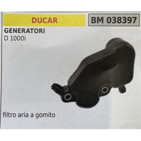 BRUMAR FILTRO DUCAR  GENERATORI D 1000i  filtro aria a gomito RO