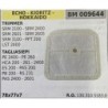 BRUMAR FILTRO ECHO  KIORITZ  HOKKAIDO  TRIMMER SRM 2100  SRM 2400 SRM 2601  SRM 2605 SRM 3100  PPT 200 LST 2400 TAGLIASIEPI PE