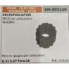 BRUMAR FILTRO EMAK  OLEO MAC  DYNAMAC  EFCO  DECESPUGLIATORI EFCO con carburatore WALBRO  filtro in spugna per carburatori D31