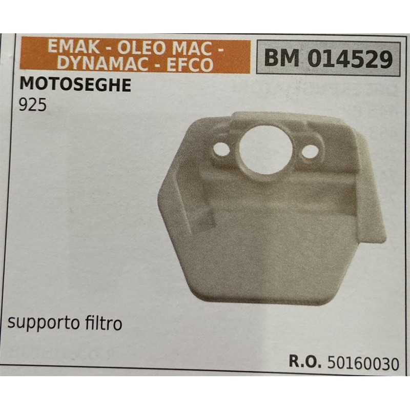 BRUMAR FILTRO EMAK  OLEO MAC  DYNAMAC  EFCO  MOTOSEGHE 925  supporto filtro RO 50160030