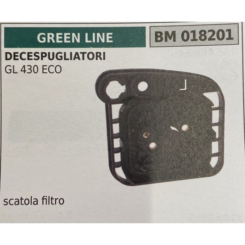 BRUMAR FILTRO GREEN LINE  DECESPUGLIATORI GL 430 ECO  scatola filtro RO