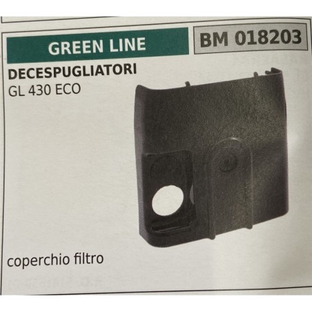 BRUMAR FILTRO GREEN LINE  DECESPUGLIATORI GL 430 ECO  coperchio filtro RO