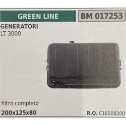 BRUMAR FILTRO GREEN LINE  GENERATORI LT 3000  filtro completo 200x125x80 RO C16008200