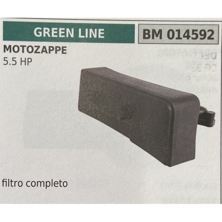 BRUMAR FILTRO GREEN LINE  MOTOZAPPE 55 HP  filtro completo RO