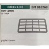 BRUMAR FILTRO GREEN LINE  SOFFIATORI EB 700A  griglia interna RO