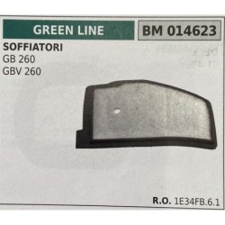 BRUMAR FILTRO GREEN LINE  SOFFIATORI GB 260 GBV 260  RO 1E34FB61