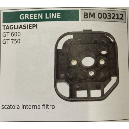 BRUMAR FILTRO GREEN LINE  TAGLIASIEPI GT 600 GT 750  scatola interna filtro RO