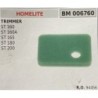 BRUMAR FILTRO HOMELITE  TRIMMER ST 160 ST 160A ST 165 ST 180 ST 200  RO 94456