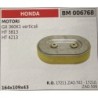 BRUMAR FILTRO HONDA  MOTORI GX 360K1 verticali HT 3813 HT 4213  164x109x43 RO 17211ZAO702  17210ZAO506