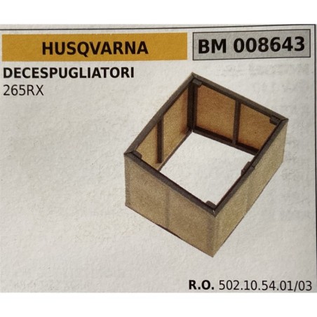 BRUMAR FILTRO HUSQVARNA  DECESPUGLIATORI 265RX  RO 50210540103