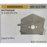 BRUMAR FILTRO HUSQVARNA  MOTOSEGHE 55 RANCHER EPA  supporto filtro RO 503898201
