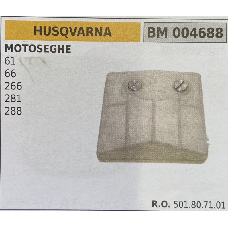BRUMAR FILTRO HUSQVARNA  MOTOSEGHE 61 66 266 281 288  RO 501807101