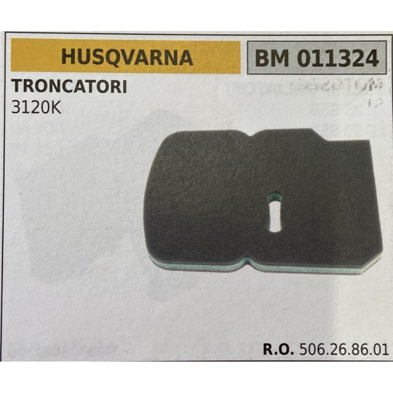 BRUMAR FILTRO HUSQVARNA  TRONCATORI 3120K  RO 506268601