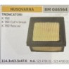 BRUMAR FILTRO HUSQVARNA  TRONCATORI K 760 K 760 Cut'n break K 760 Rescue  1143x635x476 RO 525 4706 01  525 4706 02
