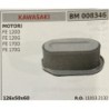 BRUMAR FILTRO KAWASAKI  MOTORI FE 120D FE 120G FE 170D FE 170G  126x50x60 RO 110132132
