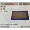 BRUMAR FILTRO KAWASAKI  MOTORI FH 381V FH 430V (13  15 HP)  codice prefiltro BM 013464 187x110x27 RO 110137017