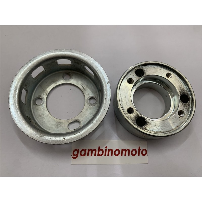 PULEGGIA PIU' DISTANZIALE AUTOAVVOLGENTE MOTORE LOMBARDINI 3LD510LDA5103LD450LDA4503LD451