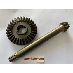 COPPIA CONICA INFERIORE GRILLO DENTI PIGNONE 8 DENTI CORONA 33