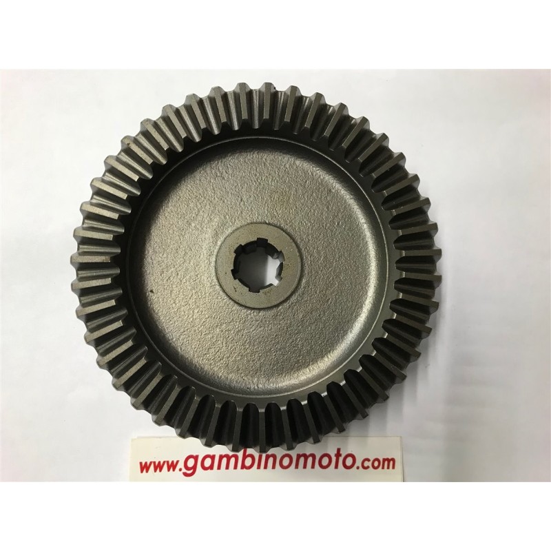 CORONA COPPIA CONICA MOTOZAPPA PASBO MODELLO G72G73G82 DENTI PIGNONE CORONA 43