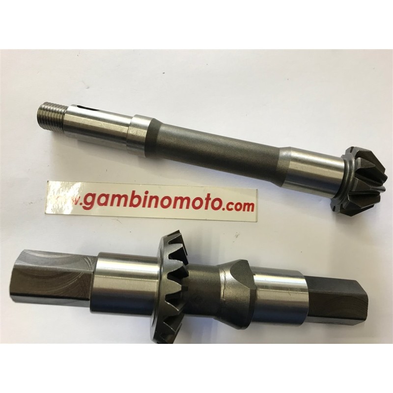 COPPIA CONICA MOTOZAPPA BRUMI PULCE DENTI PIGNONE Z10  CORONA Z18