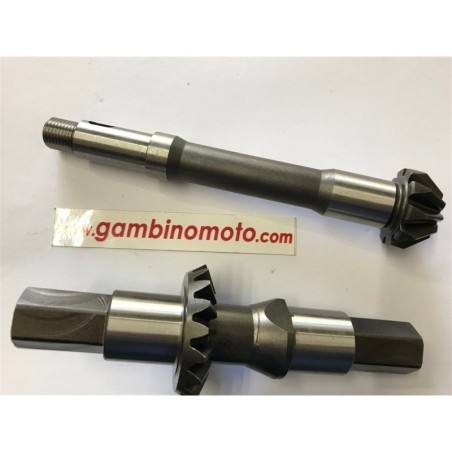 COPPIA CONICA MOTOZAPPA BRUMI PULCE DENTI PIGNONE Z10  CORONA Z18