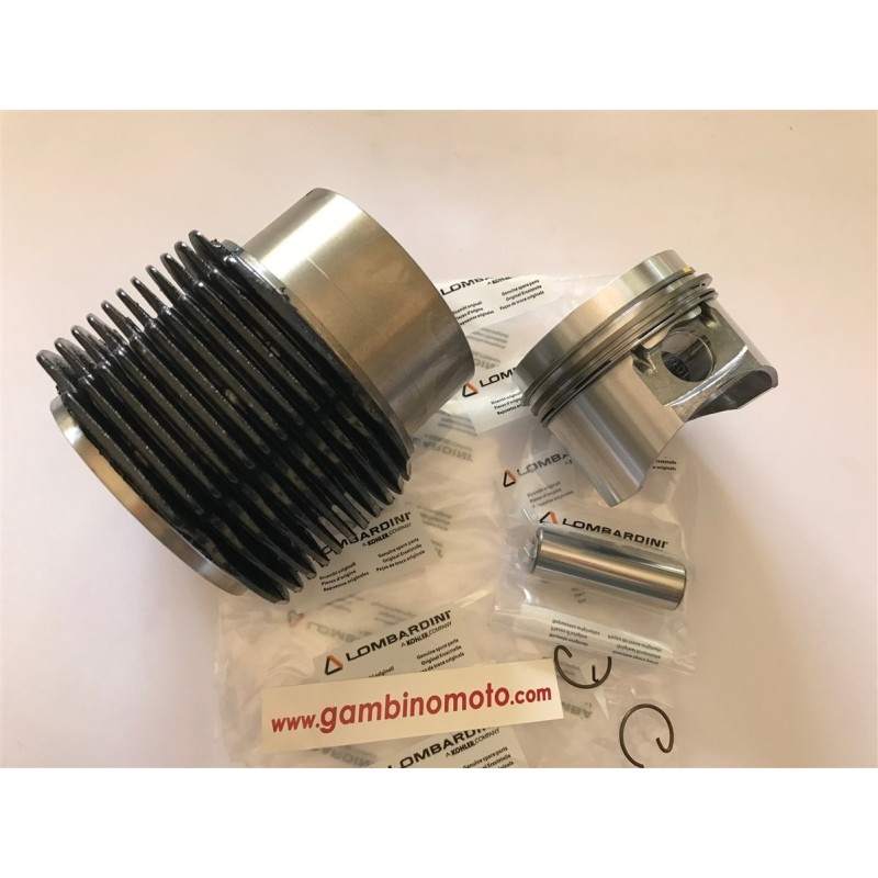 CILINDRO COMPLETO DI PISTONE PER MOTORE RUGGERINI MD150MD151 RICAMBIO ORIGINALE