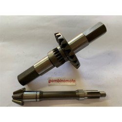 COPPIA CONICA MOTOZAPPA BRUMI SIMPLEX Z 7  23 ALBERO CAVETTATO CORONA SFILABILE