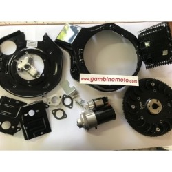 KIT AVVIAMENTO ELETTRICO MOTORE LOMBARDINI 3LD510  LDA510  LDA450   LDA510  Motorino avviam elettr Bosch + Piastra avvEl+ Defle