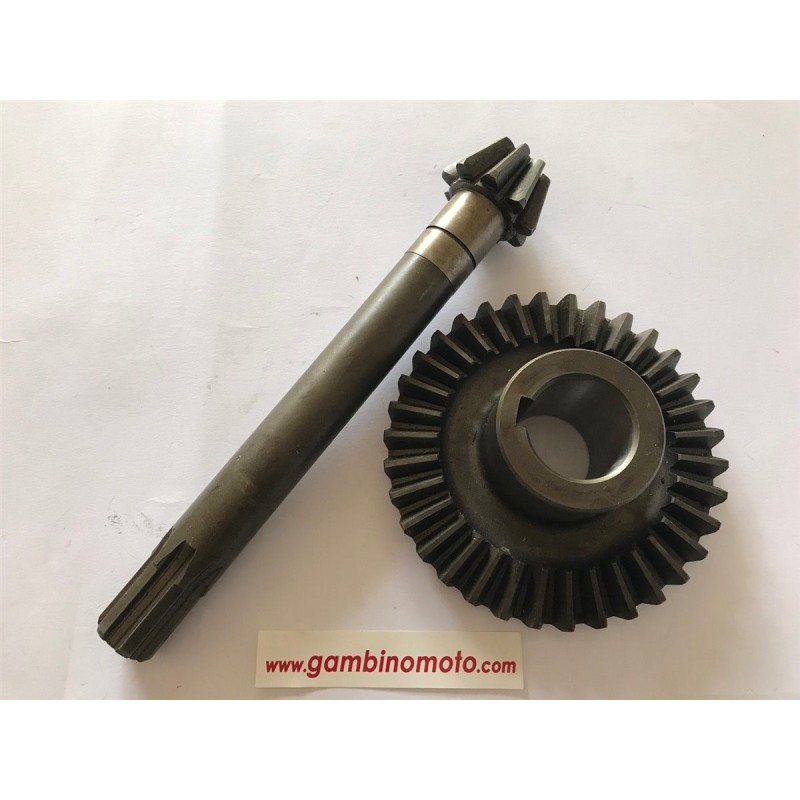 COPPIA CONICA FRESA MOTOCOLTIVATORE VALPADANA VMC18 DENTI PIGNONE 13 CORONA 31