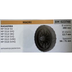 BRUMAR RUOTA RASAERBA MAORI  RASAERBA MP 5518 SQ MP 5516 SHQ MP 5514 SBQ MP 5518 SVQ MP 5515 SVBQ MP 5516 SVHQ  semovenza poste