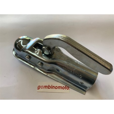 GIUNTO A SFERA CON ATTACCO ROTONDO CARRELLO APPENDICE  RIMORCHIO  BARCA 1700 KG ATTACCO POSTERIORE SFERICO DIAMETRO 50 MM MASSA