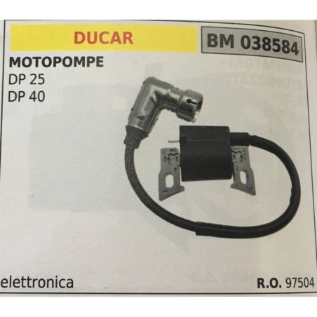 BOBINA BRUMAR ELETTRONICA DUCAR  MOTOPOMPE DP 25 DP 40