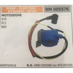BOBINA BRUMAR ELETTRONICA EMAK  OLEO MAC  DYNAMAC  EFCO MOTOSEGHE 970 971 980