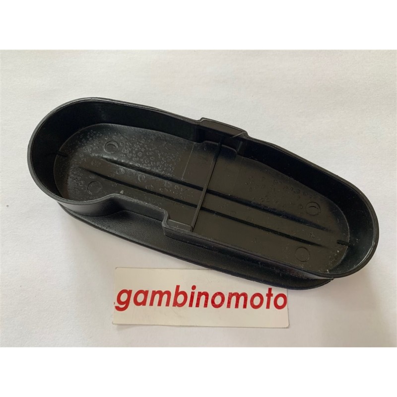 COPRIMOLLEGGIO COPRIFORCELLA IN PLASTICA GRIGIO NERO VESPA PX PE 125 150 200