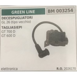 BOBINA BRUMAR ELETTRONICA GREEN LINE DECESPUGLIATORI GL 26 (TIPO VECCHIO) TAGLIASIEPI GT 700 D  GT 600 D