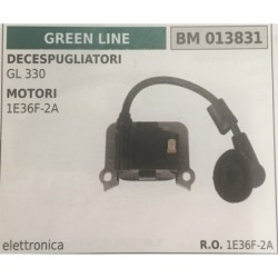 BOBINA BRUMAR ELETTRONICA GREEN LINE DECESPUGLIATORI GL 330 MOTORI 1E36F2A