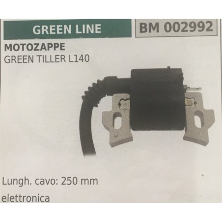BOBINA BRUMAR ELETTRONICA GREEN LINE MOTOZAPPE  GREEN TILLER L140