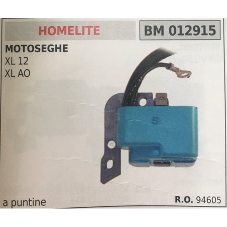 BOBINA BRUMAR A PUNTINE HOMELITE MOTOSEGHE XL 12 XL AO