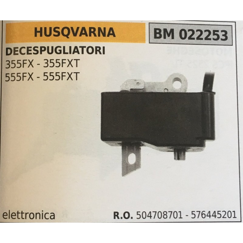 BOBINA BRUMAR ELETTRONICA HUSQVARNA DECESPUGLIATORI 355FX  355FXT 555FX  555FXT