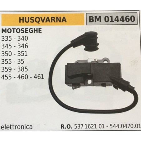 BOBINA BRUMAR ELETTRONICA HUSQVARNA MOTOSEGHE 335  340 345  346 350  351 355  35 359  385 455  460  461