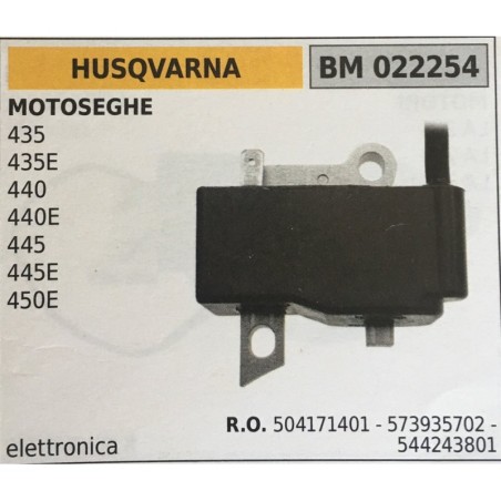 BOBINA BRUMAR ELETTRONICA HUSQVARNA MOTOSEGHE 435 435E 440 440E 445 445E 450E
