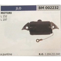 BOBINA BRUMAR A PUNTINE JLO MOTORI L 152 L 197