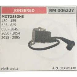 BOBINA BRUMAR ELETTRONICA JONSERED MOTOSEGHE 450  455 535  625 630  2045 2050  2054 2055  2095