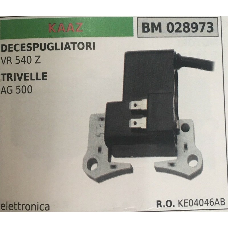 BOBINA BRUMAR ELETTRONICA KAAZ DECESPUGLIATORI VR 540 Z TRIVELLE AG 500
